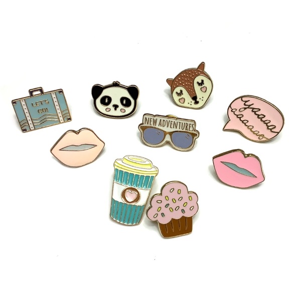 French Bulldog Enamel Pin Brooch - Picture 8 of 8